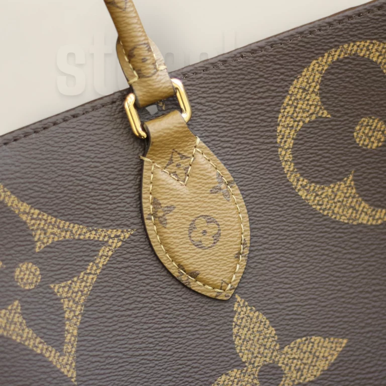 頂級精仿LV Onthego Tote系列 大號雙拼老花女包 - 獨家定製款 M45320