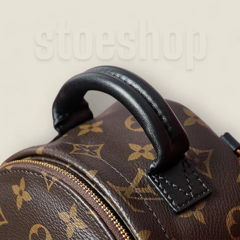原單高仿LV迷你雙肩包 - PalmSprings M44873系列經典老花，超A質感