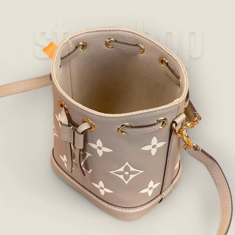 頂級復刻LV NanoNoe系列水桶袋 - M46291款，高品質真皮仿製 頂級復刻LV