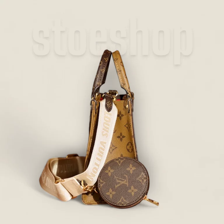 台灣原單高仿LV Onthego手提單肩包 小號 - Louis Vuitton Onthego系列 M46373 台灣原單高仿