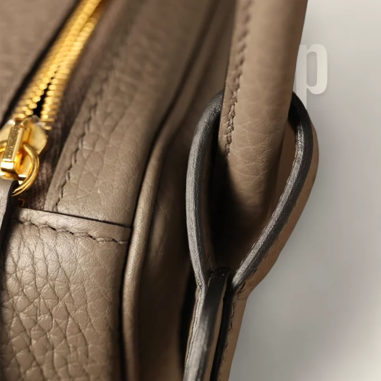 高仿Hermes*Lindy26錫器灰金扣全手工版本
