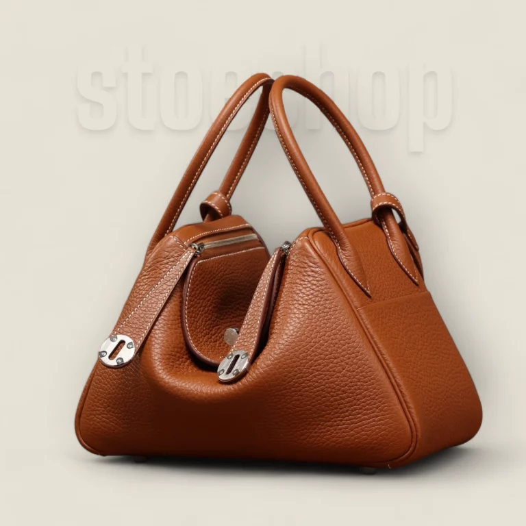高仿台灣愛馬仕Hermes*Lindy26金棕色銀扣全手工版本 17 高仿台灣愛馬仕Hermes*Lindy26金棕色銀扣全手工版本