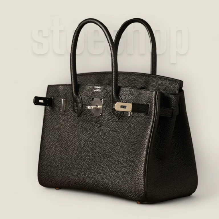 台灣愛馬仕 Birkin 30 黑色銀扣 - 全手工版本 台灣愛馬仕