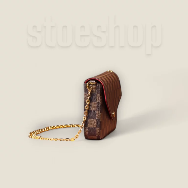 高仿LV Pochette Felicie系列M63032鏈條包，頂級原單品質 高仿LV