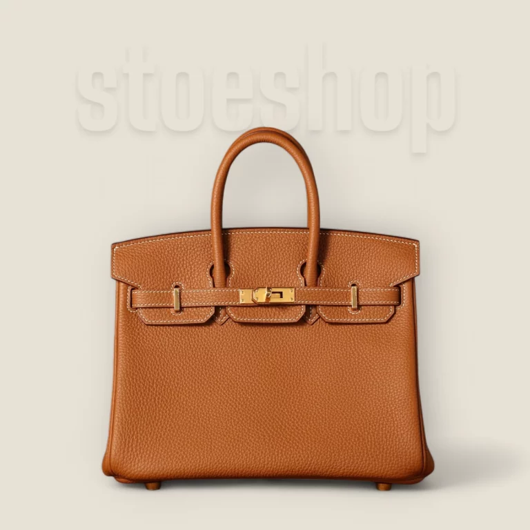 頂級高仿Hermes*Birkin25金棕色金扣全手工版本 Hermes