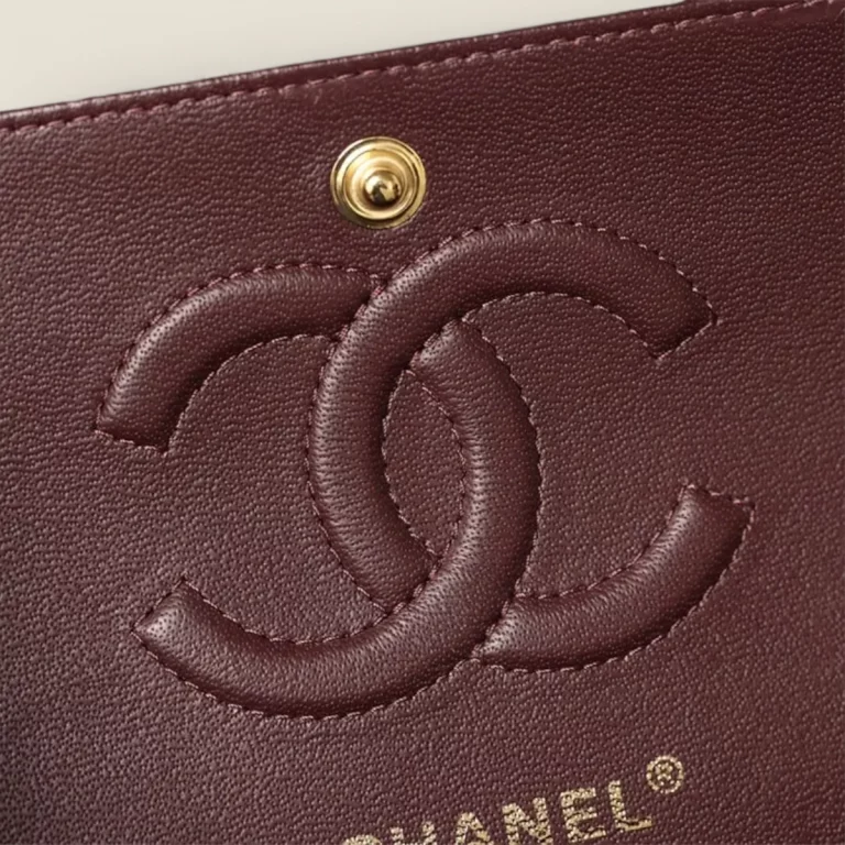 頂級高仿香奈兒Chanel*CF23系列魚子醬口蓋包黑金S免檢版-貨號:A01113
