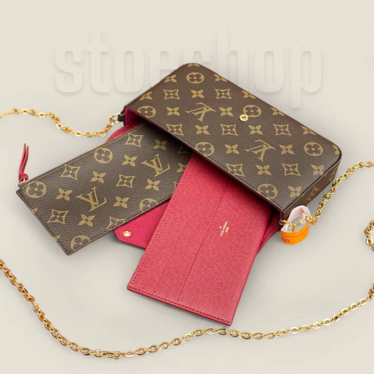 頂級原單品質LV Pochette Felicie系列M81896鏈條包 頂級原單品質LV