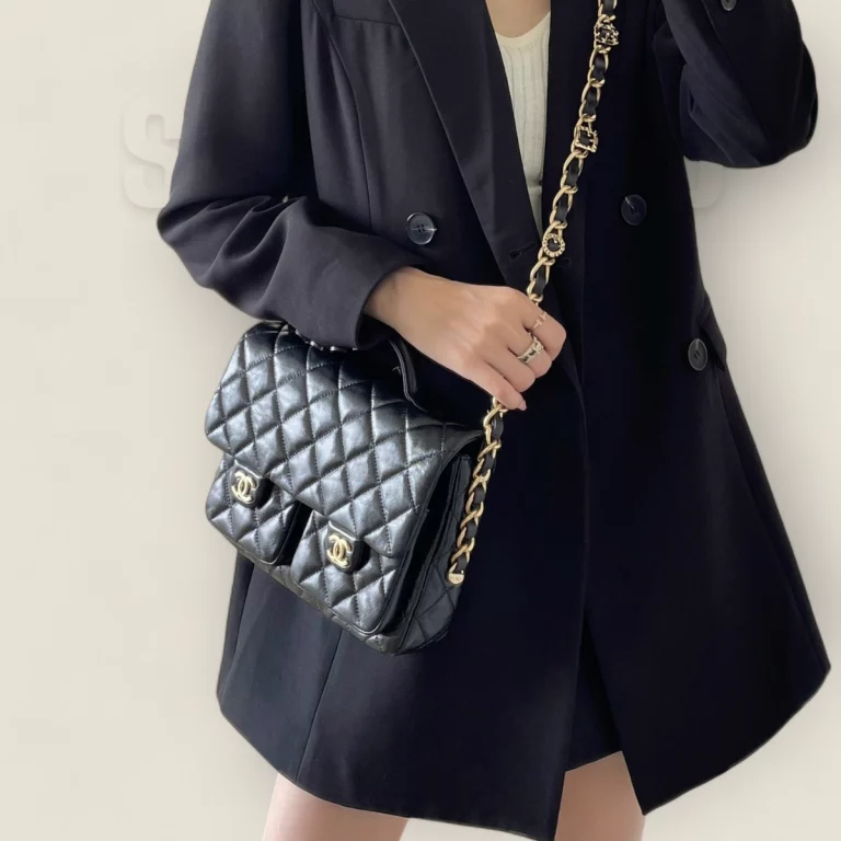 高仿香奈兒24A系列手柄包|AS4993小羊皮款|頂級奢華品質