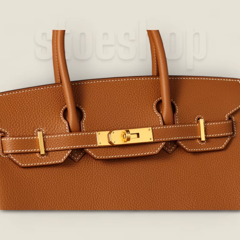 獨家純手工縫製 高仿 愛馬仕 Birkin 30 金棕金扣 高品質版 愛馬仕