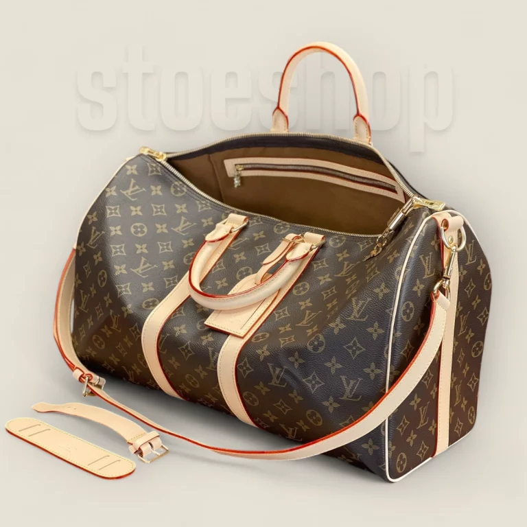 頂級原單LV KeepallBandouliere系列旅行袋M41418頂級品質 頂級原單LV