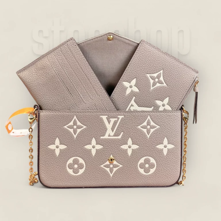 頂級原單高仿LV Pochette Felicie系列M82610鏈條包，精緻復刻品質 頂級原單高仿LV
