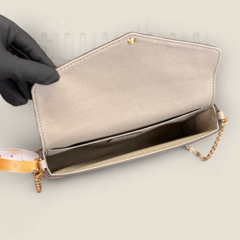 頂級原單高仿LV Pochette Felicie系列M82610鏈條包，精緻復刻品質 頂級原單高仿LV