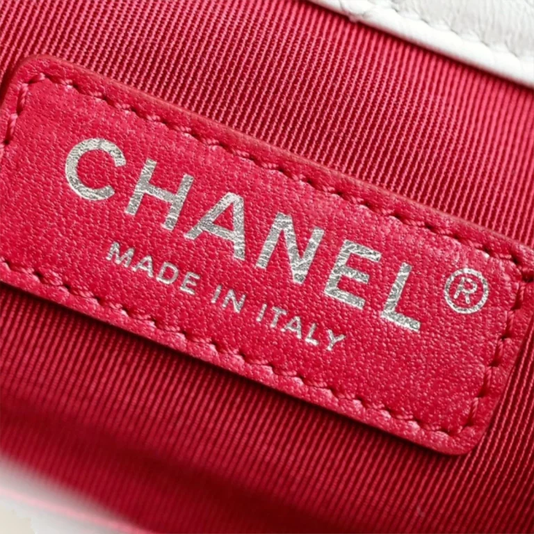 原單高仿Chanel流浪雙肩包黑白色