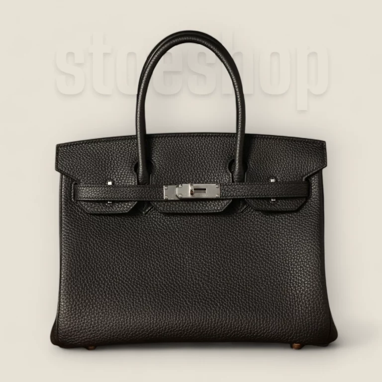 台灣愛馬仕 Birkin 30 黑色銀扣 - 全手工版本 台灣愛馬仕