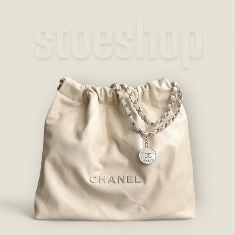 超A級精仿Chanel熱門款奶茶色中號購物袋復刻精品