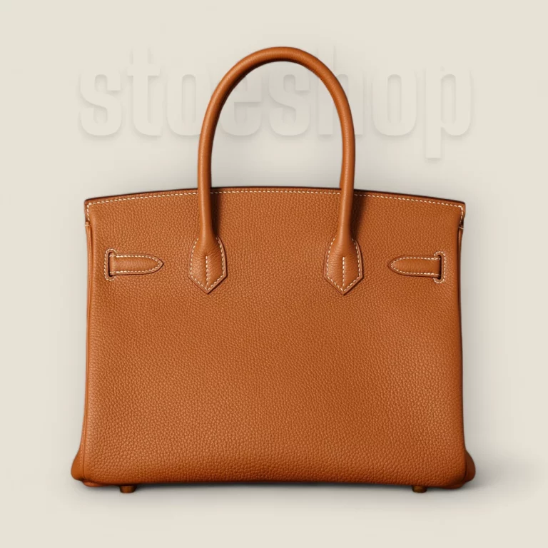 獨家純手工縫製 高仿 愛馬仕 Birkin 30 金棕金扣 高品質版 愛馬仕