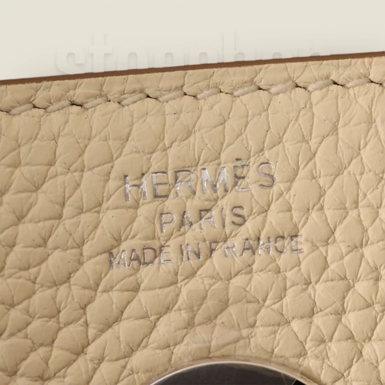 高仿愛馬仕Hermes*Lindy26奶昔白銀扣全手工版本