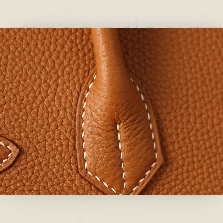 獨家純手工縫製 高仿 愛馬仕 Birkin 30 金棕金扣 高品質版 愛馬仕