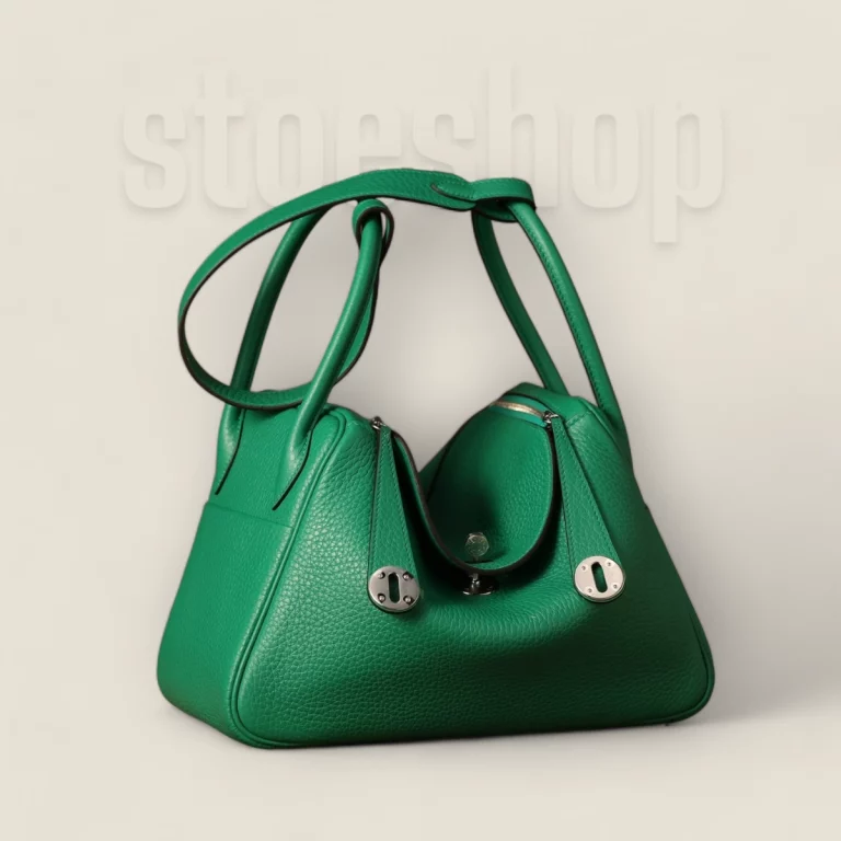 高仿頂級愛馬仕Hermes*Lindy26絲絨綠銀扣全手工版本 23 高仿頂級愛馬仕Hermes*Lindy26絲絨綠銀扣全手工版本