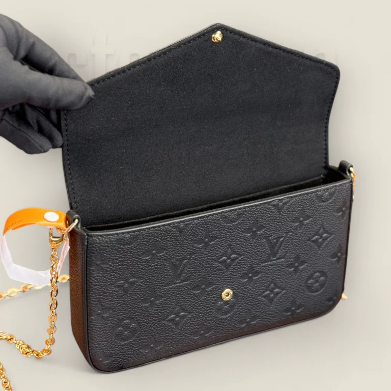 頂級LV Pochette Felicie系列M82477鏈條包，頂級精仿品質 頂級LV