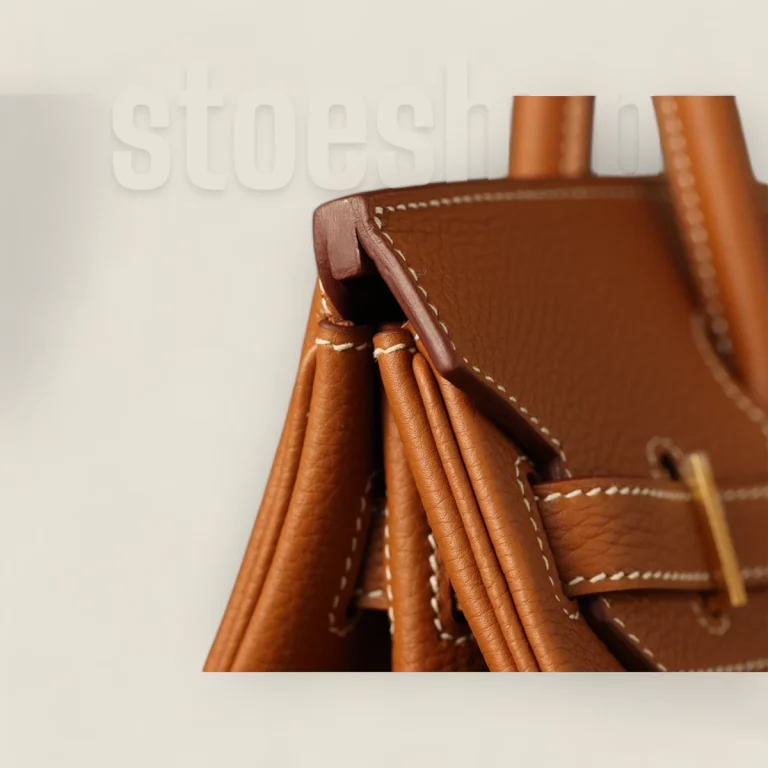 獨家純手工縫製 高仿 愛馬仕 Birkin 30 金棕金扣 高品質版 愛馬仕