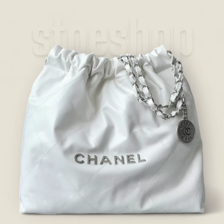 小香Chanel 22Bag系列銀扣購物袋，高仿版完美還原奢華質感