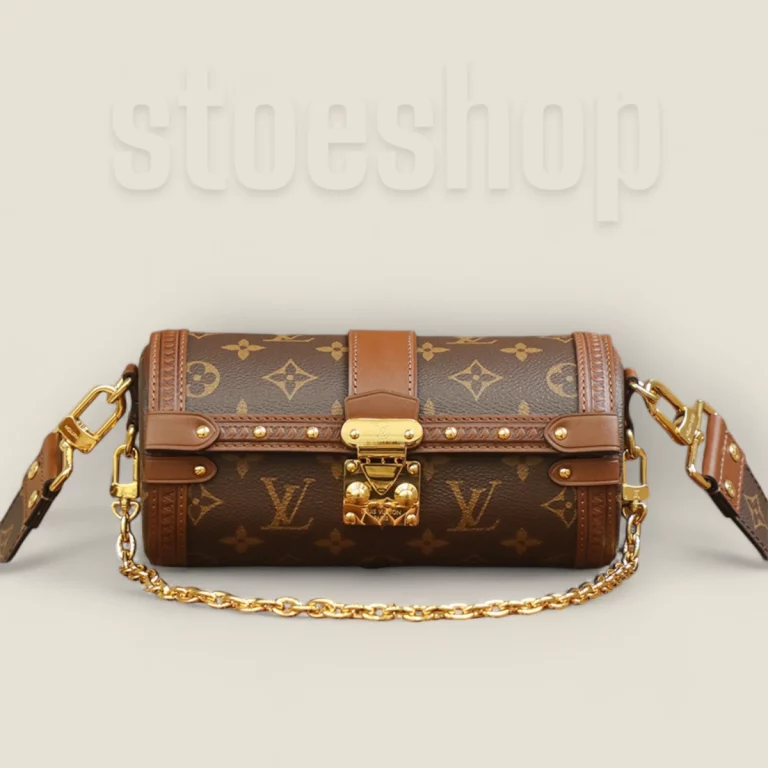 高仿頂級LV Papillon Trunk系列 - M57835單肩圓筒包，巴比籠經典復刻版 高仿頂級LV