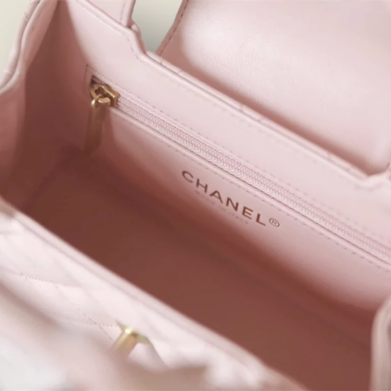 原單Chanel手提單肩包Kelly系列淡粉大號 原單Chanel