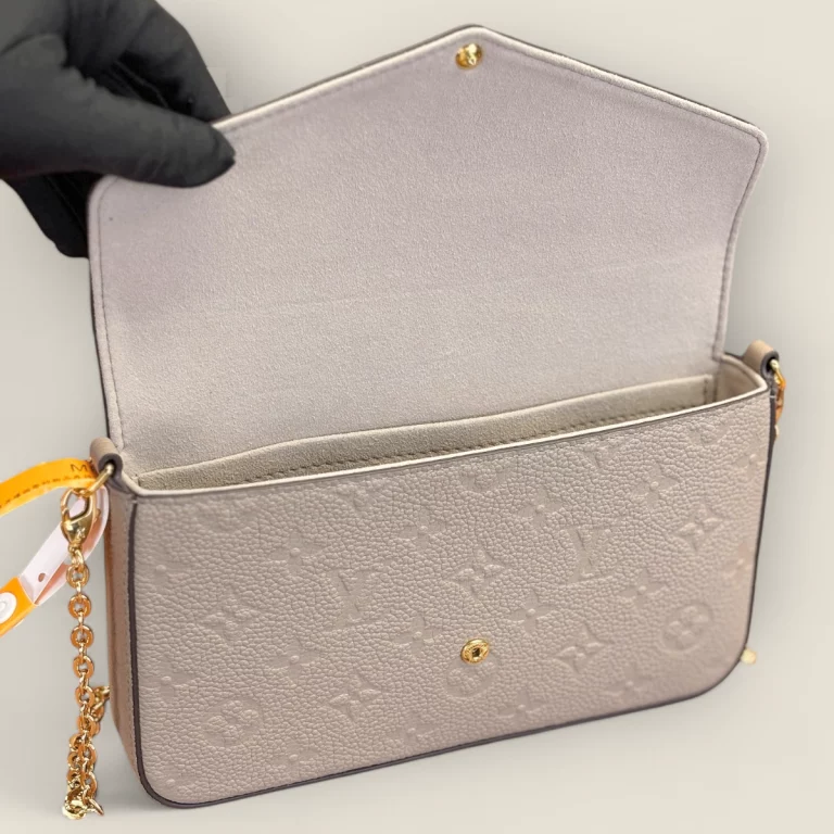 高仿LV Pochette Felicie系列M82609鏈條包，頂級精仿品質 高仿lv