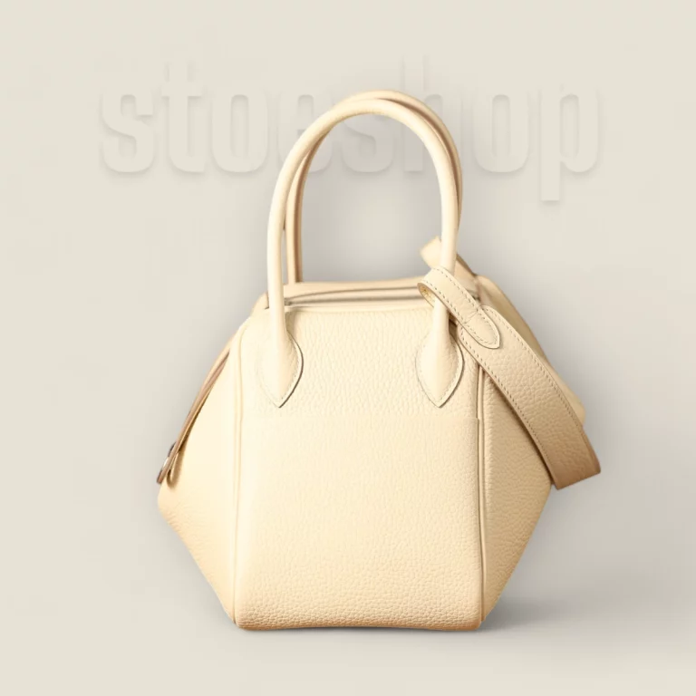 高仿愛馬仕Hermes*Lindy26奶昔白銀扣全手工版本