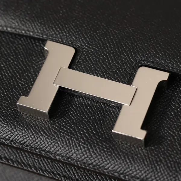 愛馬仕 復刻包包 Constance 19 黑色銀扣 全手工製作 高品質版 愛馬仕 復刻包包