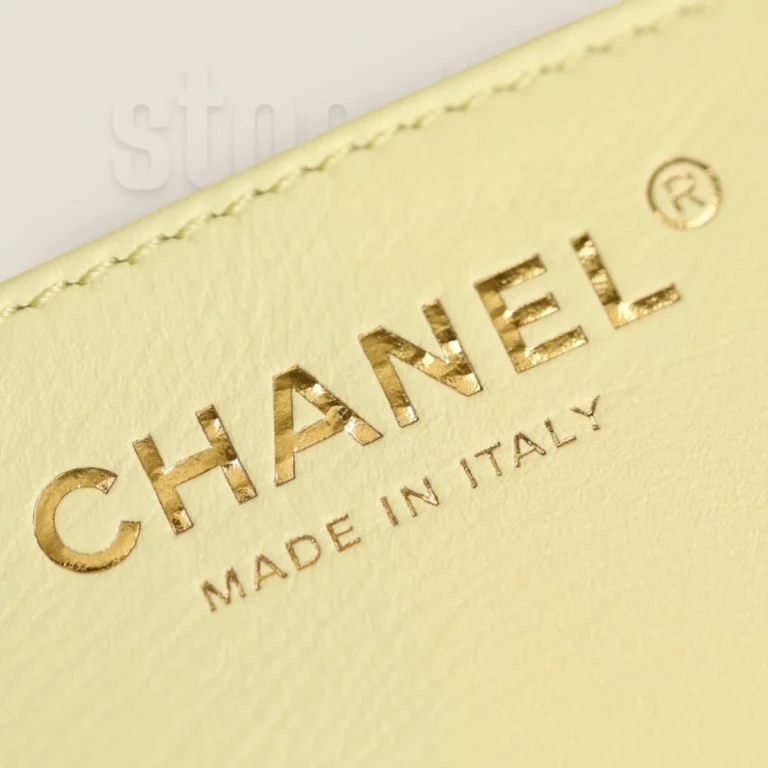 香港全鋼版Chanel迷你沙灘袋暖黃色，高仿復刻版