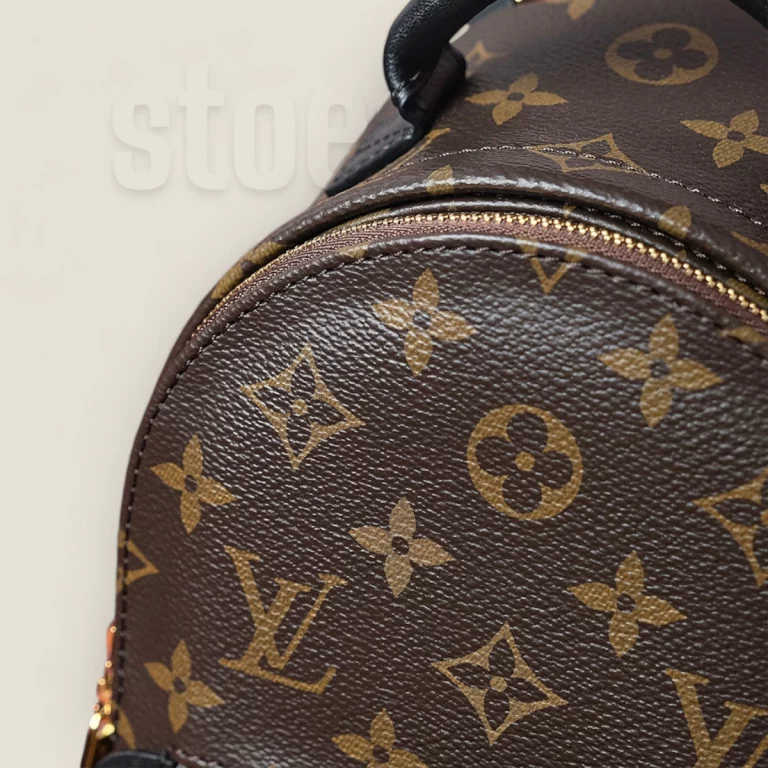 原單高仿LV迷你雙肩包 - PalmSprings M44873系列經典老花，超A質感
