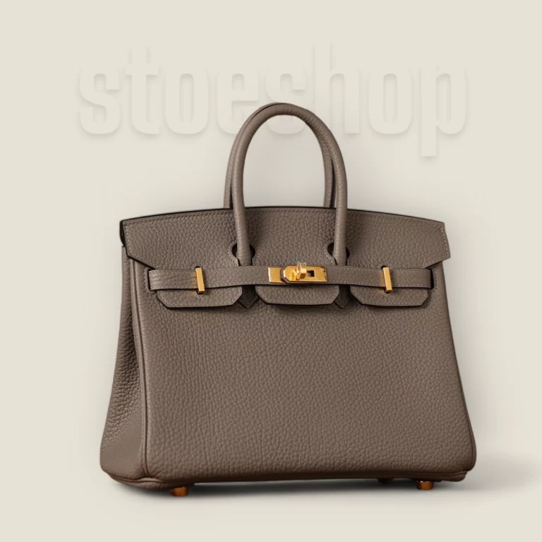 愛馬仕 Birkin 25 積雨雲灰金扣 全手工製作 高品質版 愛馬仕 Birkin 25