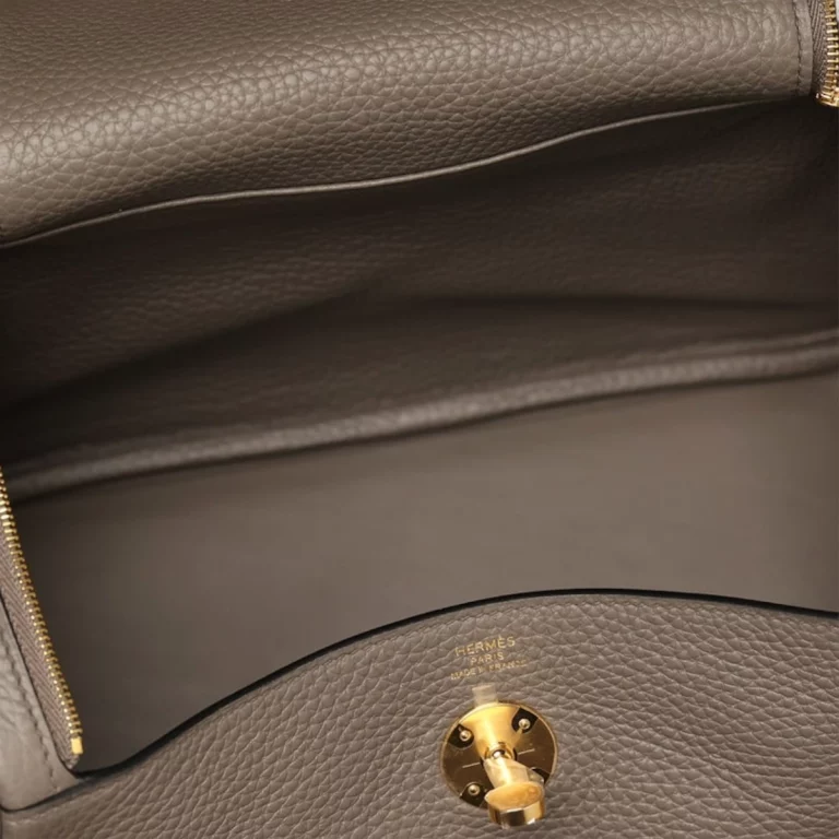 高仿Hermes*Lindy26錫器灰金扣全手工版本