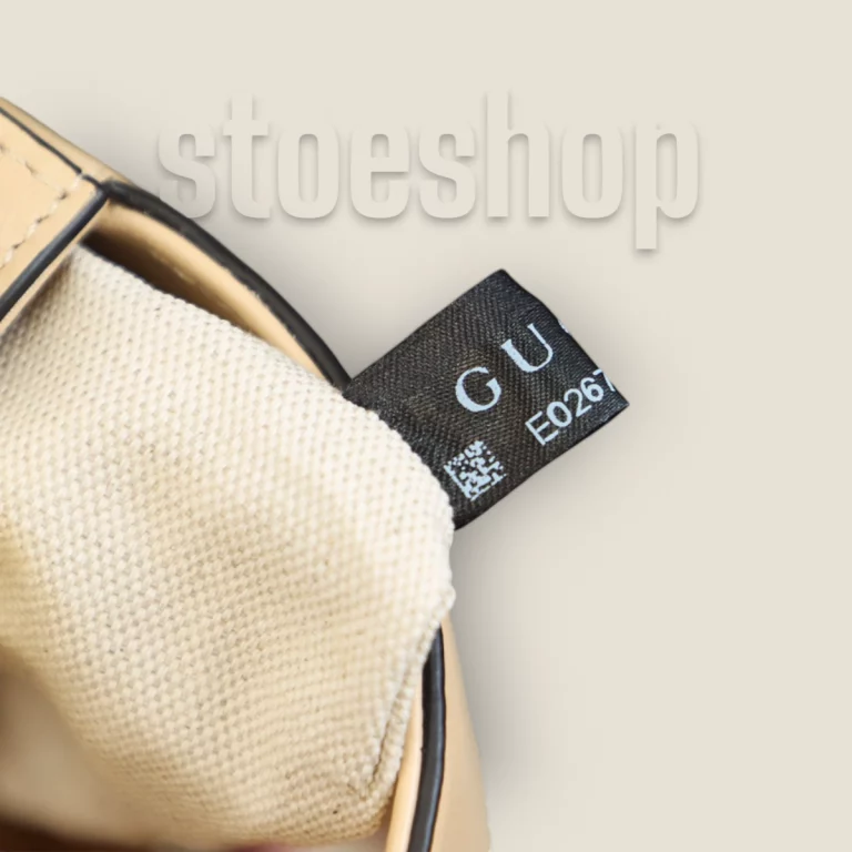 古馳 Horsebit 系列米色小號精品高仿皮包 - 頂級版貨號:658574-18YSG-9878