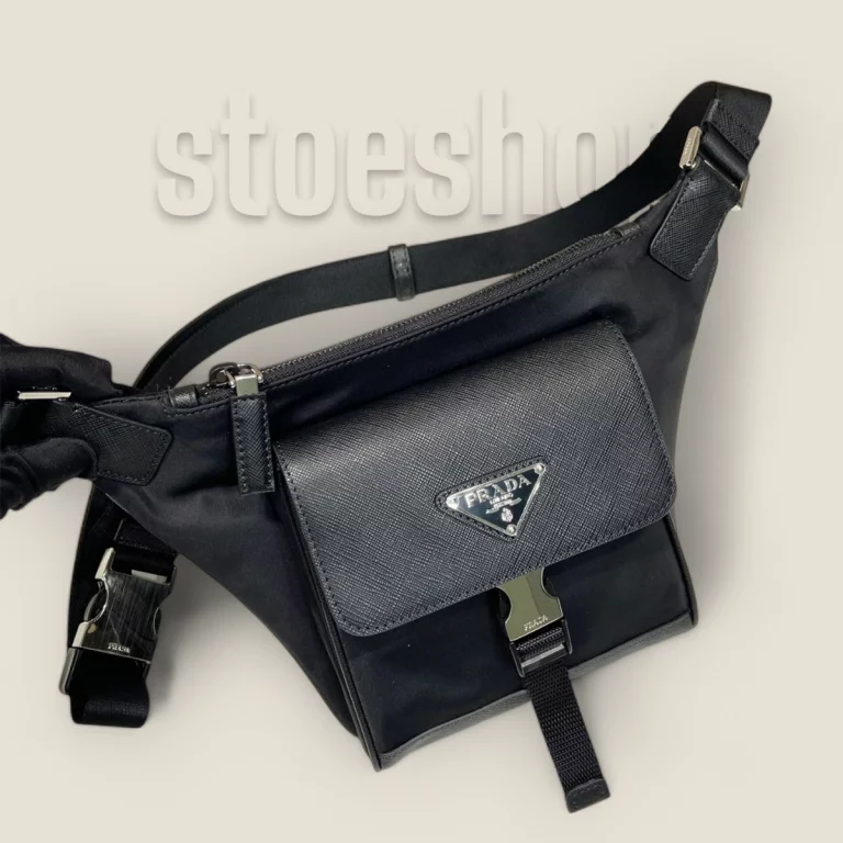 臺灣高仿普拉達Prada Re-Edition系列2VH160男士斜挎包 - 品質保證 2VH160-2DMH-F0002-V-OOO