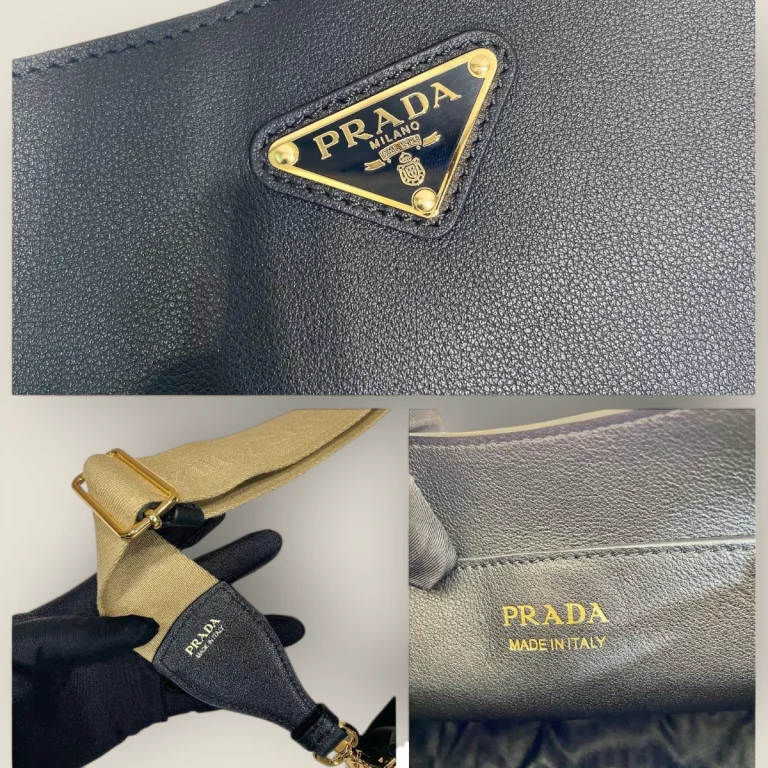 一比一高仿普拉達Prada馬鞍包黑色 - 時尚奢華的完美選擇 1BH220 21 一比一高仿普拉達Prada馬鞍包黑色 - 時尚奢華的完美選擇 1BH220