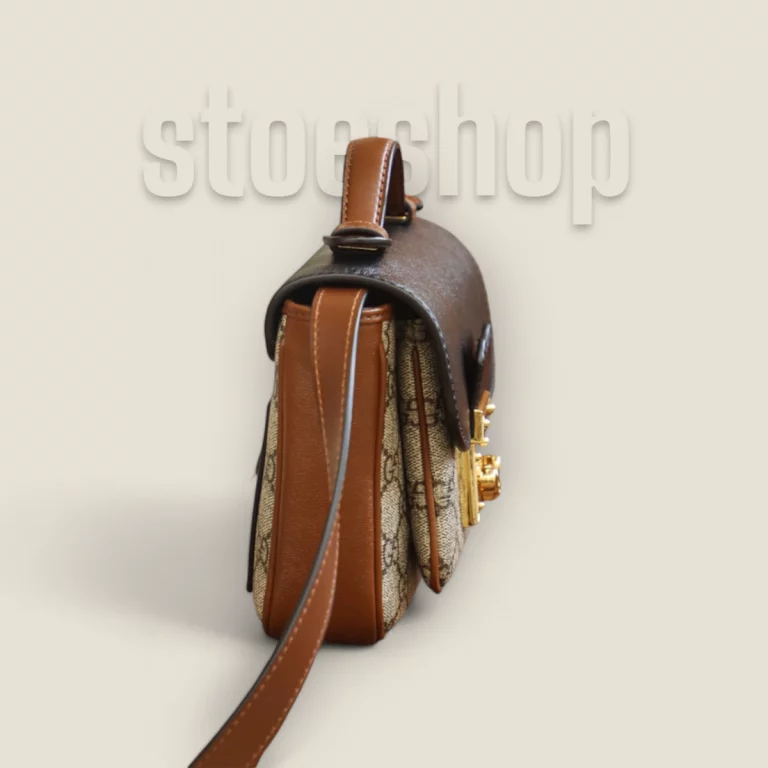 臺灣原單古馳 Padlock系列郵差包 - 頂級版的奢華選擇，貨號:658487-2ZGAG-9785