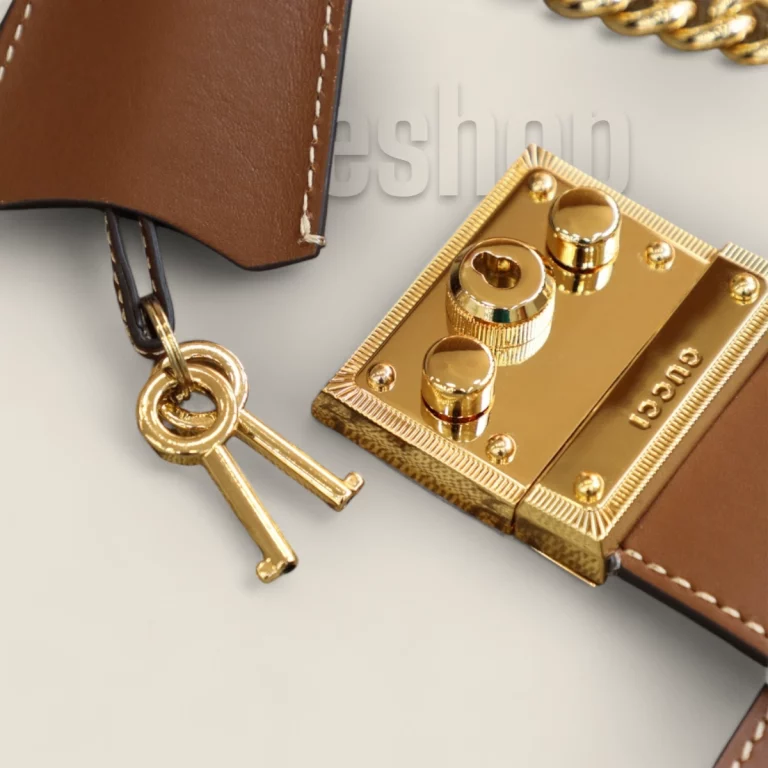 頂級復刻古馳包包 - Padlock系列經典小號帆布頂級版貨號:498156-KHNKG-8534 31 頂級復刻古馳包包 - Padlock系列經典小號帆布頂級版貨號:498156-KHNKG-8534