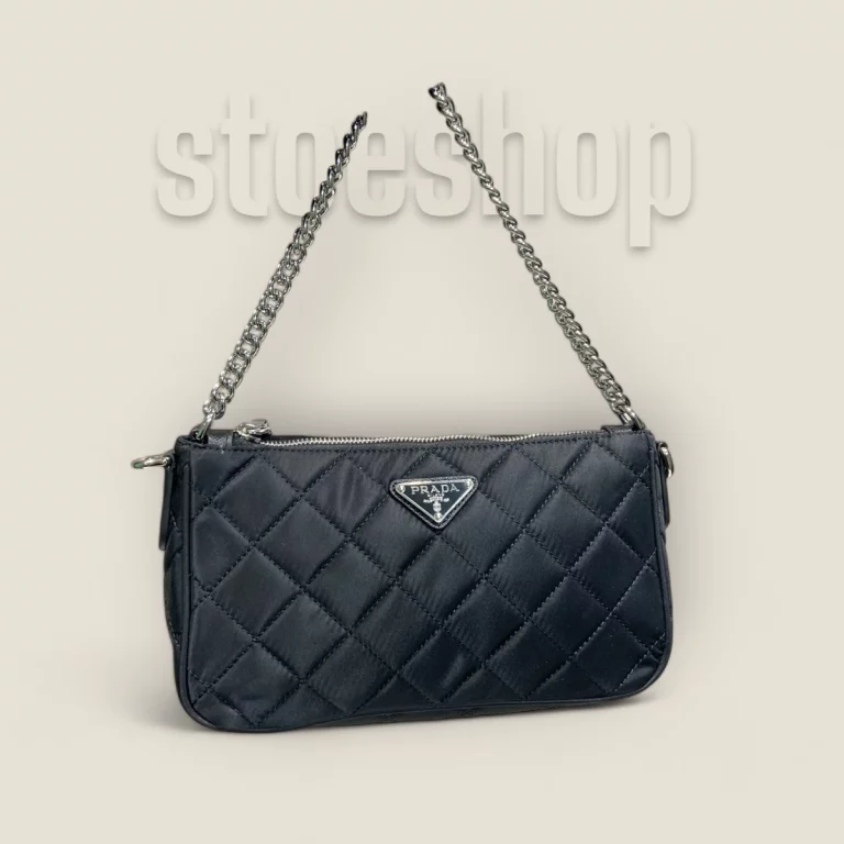 頂級原單高仿普拉達Prada Re-Edition系列麻將包 1BH026 - 高品質選擇 貨號: 1BH026-2AS3-F0002