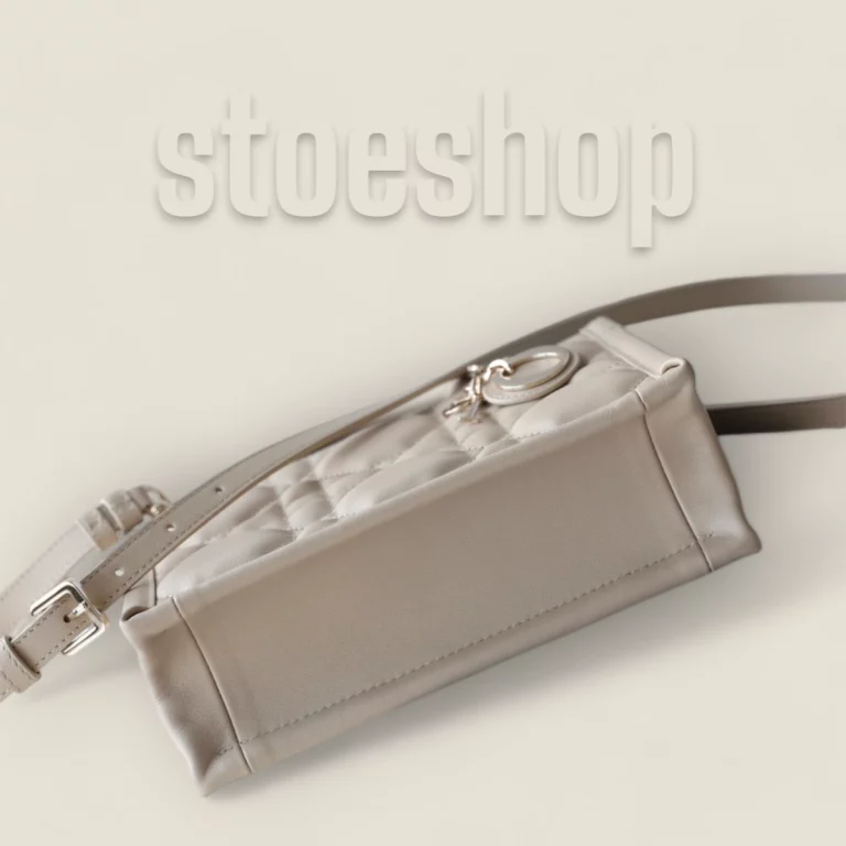 高仿迪奧 Book Tote系列 牛皮革淺卡其單肩包 - S5573OWHP-M56U