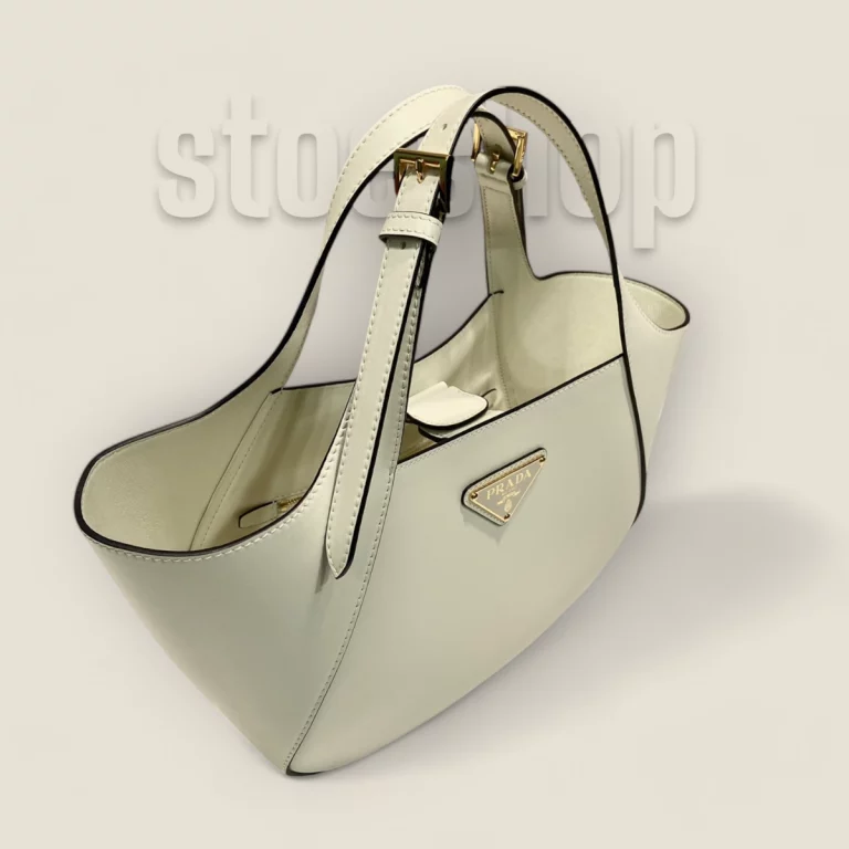 頂級複製高仿普拉達Prada手提包白色 - 精選時尚配件 1BG483 12 頂級複製高仿普拉達Prada手提包白色 - 精選時尚配件 1BG483