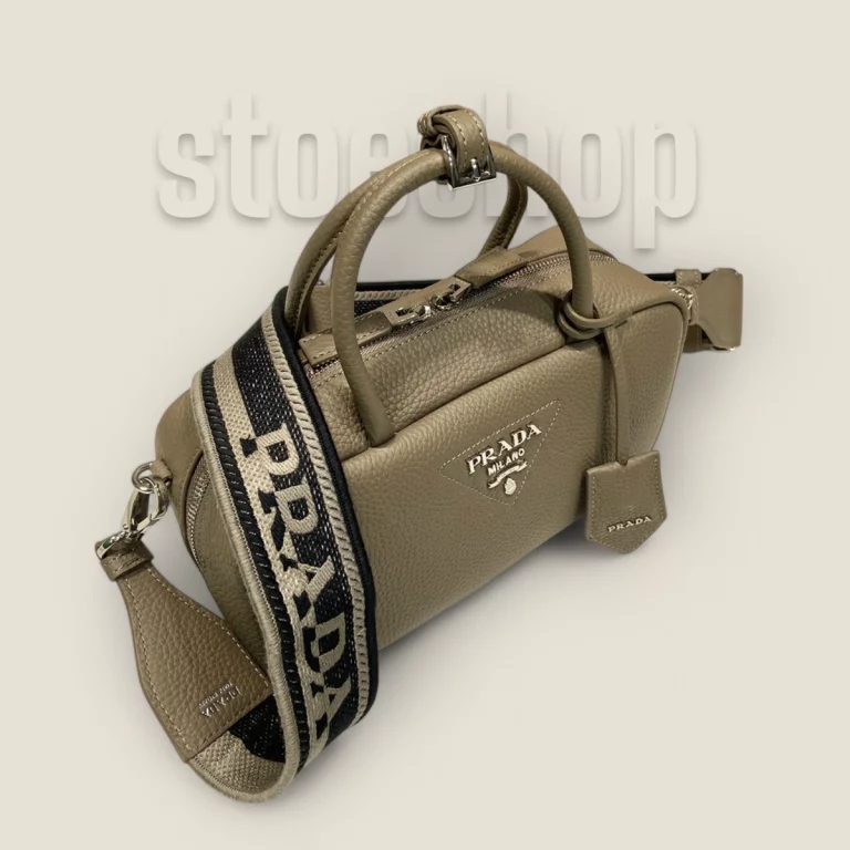 一比一高仿普拉達Prada手提包大象灰，時尚必備精品1BB102-2DKV-F03AN-V-3OO