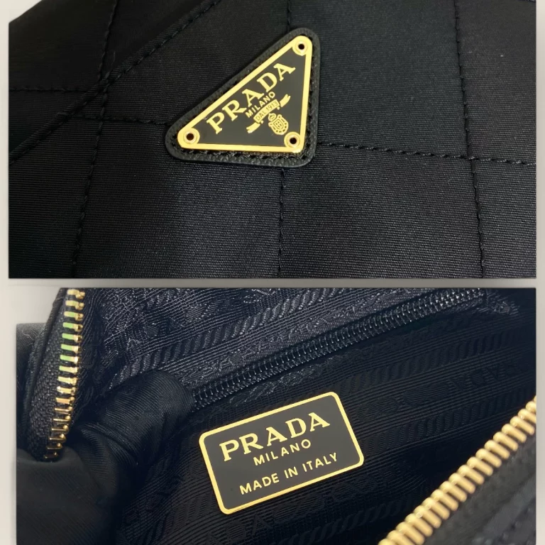 複製高仿普拉達Prada單肩包 黑色 | 精品中古包包推薦 1BD632