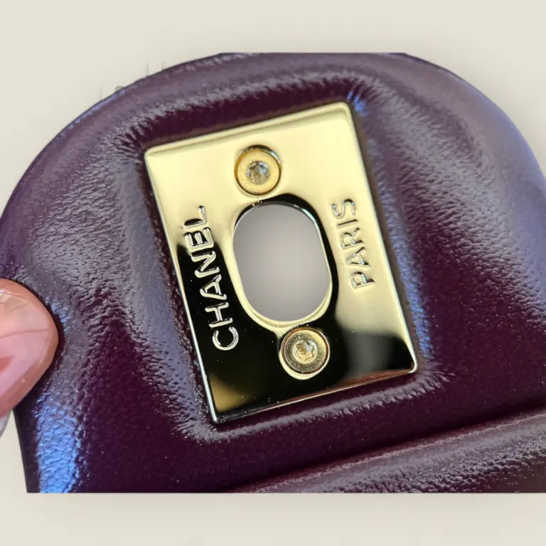 頂級精仿Chanel 24b麻花手柄口盖包大号——Bodin.joyeux油蜡小羊皮与金色轻奢五金的完美结合 頂級精仿Chanel 24b