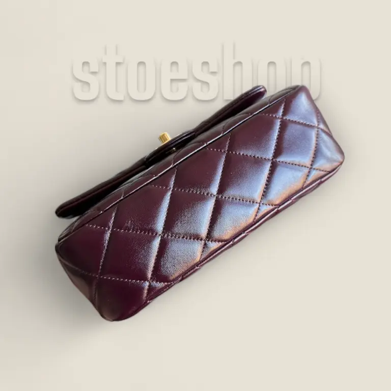 頂級精仿Chanel 24b麻花手柄口盖包大号——Bodin.joyeux油蜡小羊皮与金色轻奢五金的完美结合 頂級精仿Chanel 24b