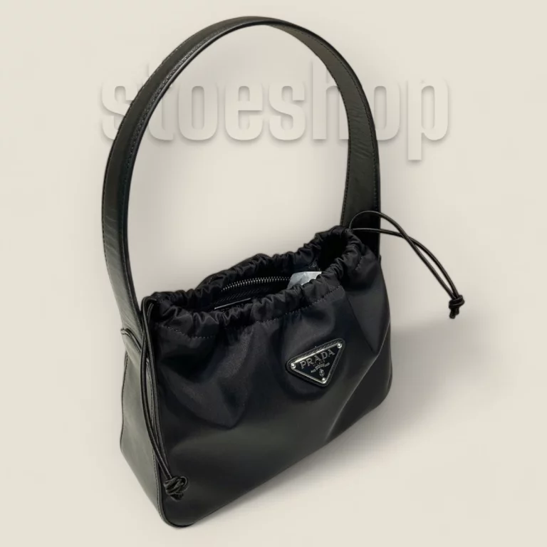 臺灣精品高仿普拉達Prada ReEdition 小號腋下包 - 黑色 B6249