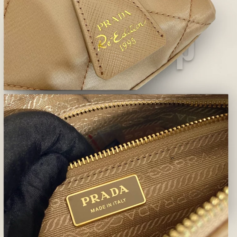 複刻原單高仿普拉達Prada ReEdition系列中古袋 - 1BG468卡其，限量特惠 貨號: 1BG468