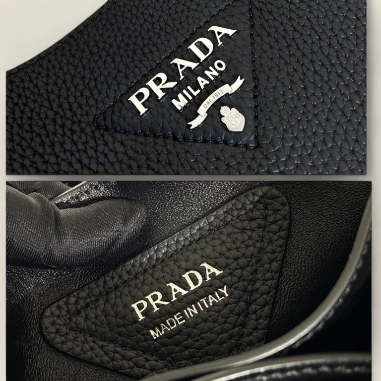 頂級複製高仿普拉達Prada Tote系列菜籃子大號黑色 | 精品手袋 1BG338-2DKV-F0002-V-OOM